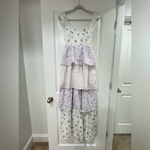 Altar’d State Floral Tiered Maxi Dress
